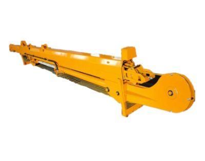 Production Excavator Telescopic Boom with Grapple Long Arm Excavator Lumbering Work Construction Machinery Spare Parts