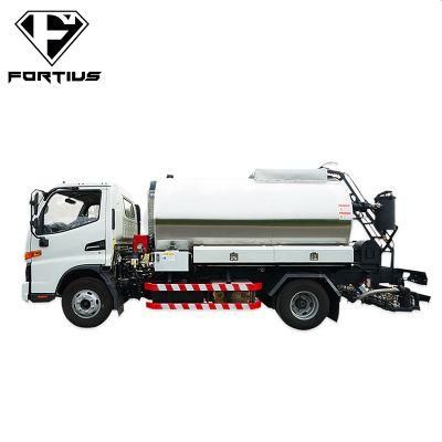 Automatic Asphalt Road Spraying Truck Road Maintenance Vehicle 3000L 5000L with 5m Hand Spray Lance