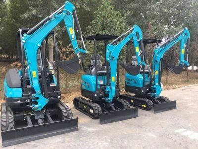 Cheaper Price 1000kg Small Mini Excavators Hydraulic Crawler Mini Excavators for Sale