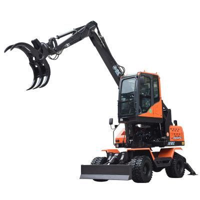 China Jinggong Grapple Excavator Wood Loader for Sale