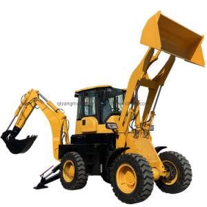 Chins Factory Supply Excavator 2.5 Ton Backhoe Loader with Hydraulic Rock Breaker