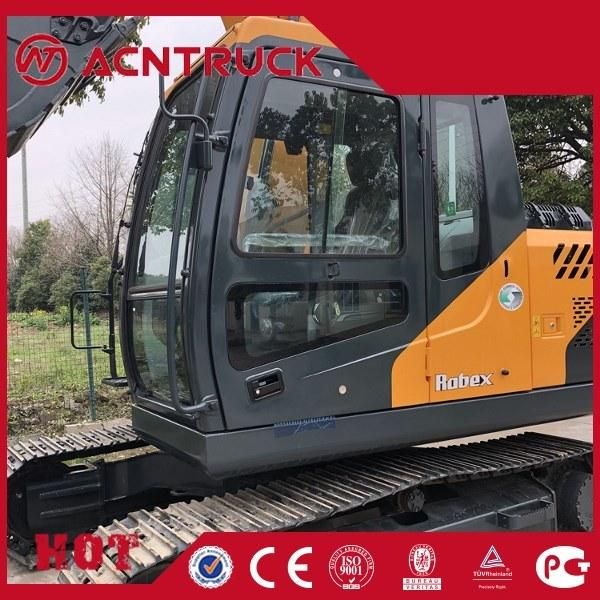 China Hyundai 11000kg 0.53m3 Excavator with Hydraulic Breaker in Sri Lanka