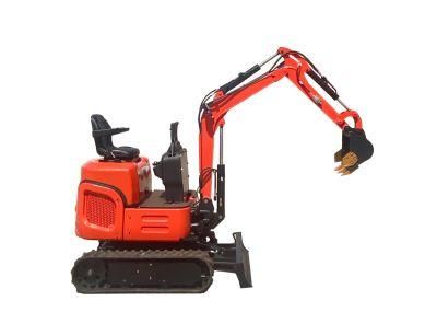 China Factory New Design Hx10 1 Ton Mini Farm Excavadora