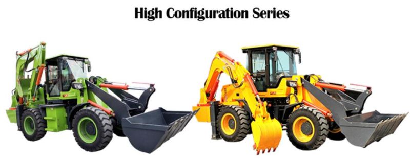Ce Certification Cheapest New Compact Mini Backhoe Wheel Loader Small Loader Backhoe with Price for Sale