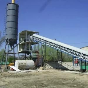 Hzs60 Twin Shaft Mixer Batching Plant