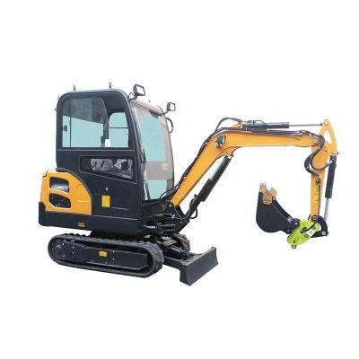 Best-Selling Chinese Mini Excavator on Rubber Track Crawler with EPA Engine