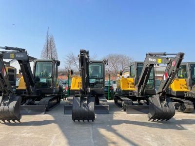 Volvo Crawler Excavator Small Mini Excavator Ec55D Price Construction Equipment