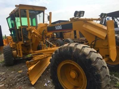 Used/Secondhand Cat Grader 140g for Engineering Equipment Caterpillar Motor Grader 140h 140K for Construction Machinery