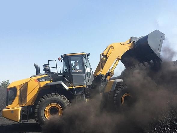 Liugong Small Loader 4.5cbm 8 Ton Wheel Loader 886h in Stock