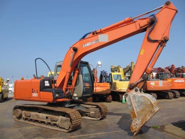 12 Ton Hitachi Zx120 Excavadora Usada Excavatrice Pelle Second Hand Used Hydraulic Crawler Excavator Mining Construction Machinery Equipment Excavators Vender