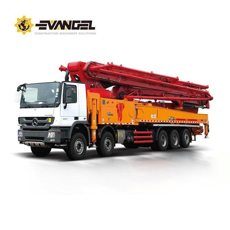 Best Price Hbt5008c-5s New 50m3/H Concrete Trailer Pumps