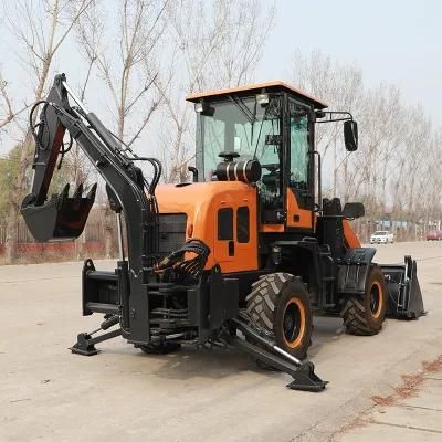 Hot Sale Mini Back Hoe Loader 1 Ton 1.5 Ton Backhoe Loader Mini Excavator Loader