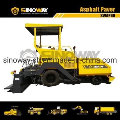 6.0 M Width Wheel Asphalt Paver, Wheeled Road Fihisher