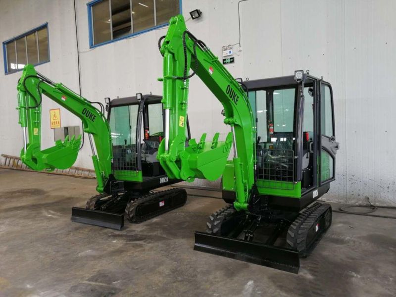 Micro Crawler Backhoe Excavator Digger Excavator for Sale UK with Ce Certification
