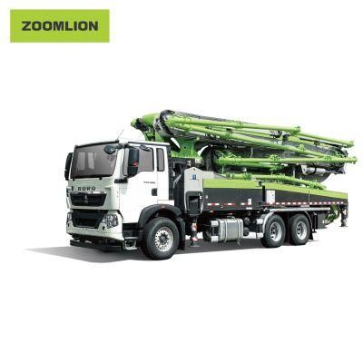 Zoomlion Official Manufacturer Truck Mounted Concrete Pump 49X-6rz with Three-Axle