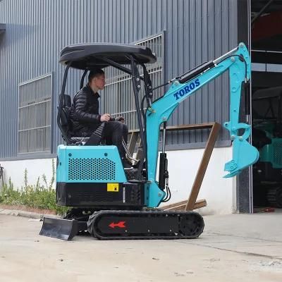 Vtw-10 Best Selling 1ton Chinese Mini Excavator Koparka