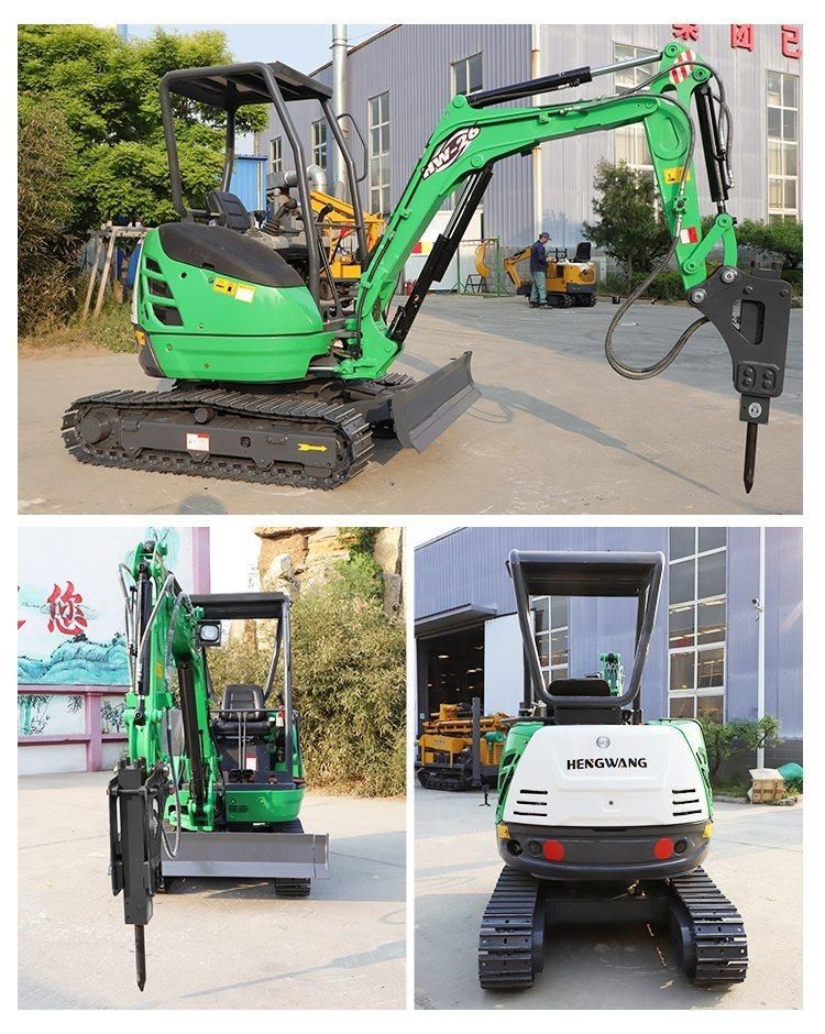 High Quality 2.6ton 2.6ton Small Digger Tracked Excavator