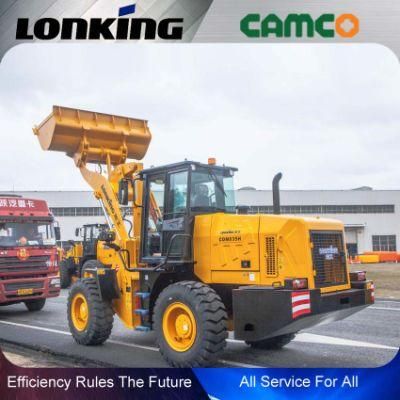 Earth Moving Machinery Hydralic End Wheel Loader with Accessories