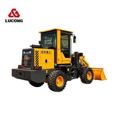 Lugong Construction Equipment L928 Wheel Loader Mini Loader Small Wheel Loader Backhoe Loader with High Quality for Sale