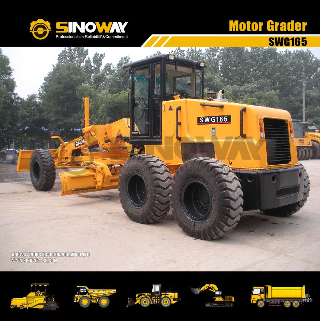 Dozer and Ripper Brand New 165HP Motor Grader for Road Grading