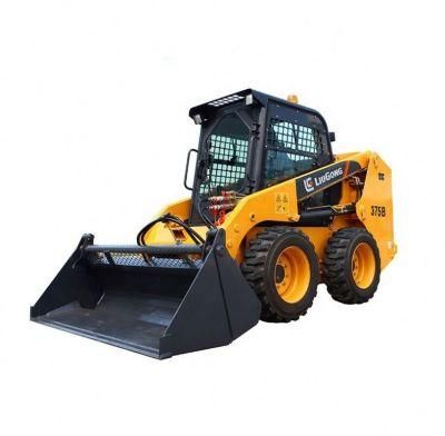 Mini Loader 4WD Liugong 3ton Skid Steer Loaders 375b