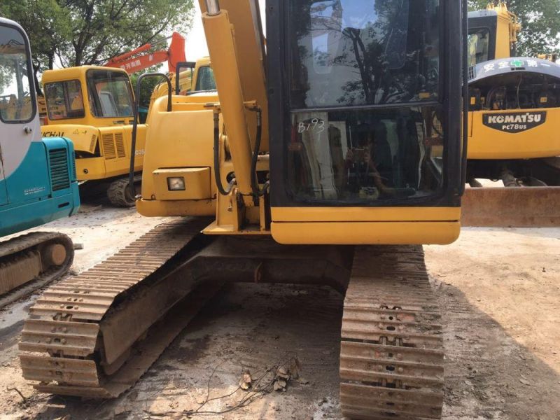 Used Komatsu PC18/PC20/PC30/PC35/PC55/PC56/PC60/PC70 Crawler Excavator with Hydraulic Breaker Line and Hammer in Good Condition