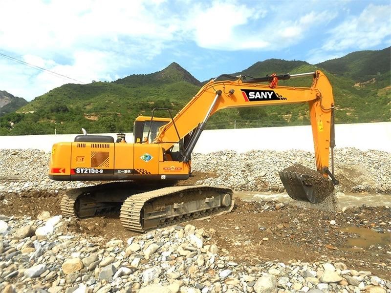 Medium Excavator Sy215c 22 Tons Crawler Digger Machine