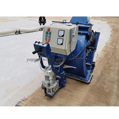 Movable Warehouse Floor Road Surface Cleaning Steel Plate Shot Blasting Machine