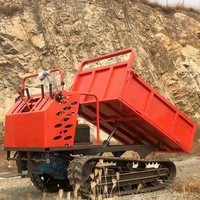 Cheap Track 1.2t Mini Durable Crawler Transporter Dumper for Sale