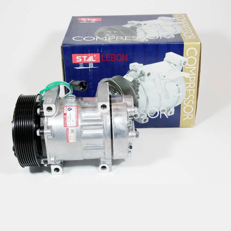 Excavator Compressor Air Conditioner Compressor Ec230 AC Compressor for Ec Excavator Parts