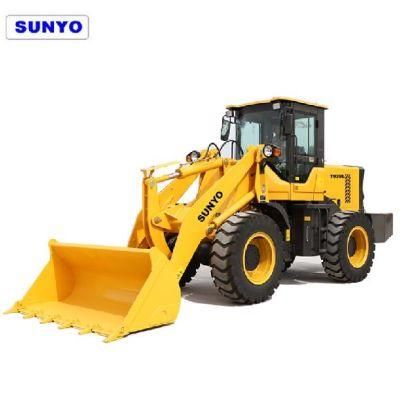 T939L Model Sunyo Brand Wheel Loader as Mini Excavator, Backhoe Loader.