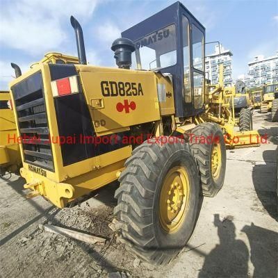 Hot Sale Construction Equipment Komas Stu Motor Grader Gd825A Road Construction Machinery