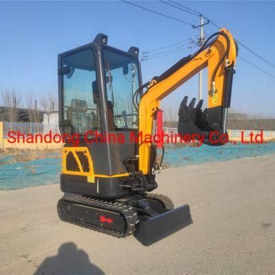 New Arrival 1200kg Mini Excavator with Retractable Tracks