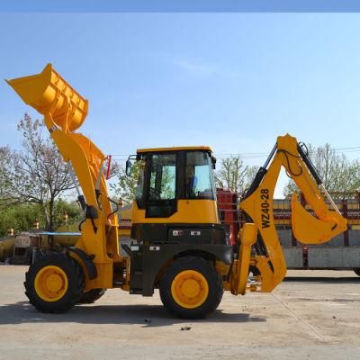 Chinese ATV Articulating Loader Backhoe for Slae