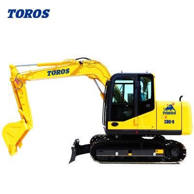 Factory Direct Price Small Dagger Mini Excavator for Farm with Japanese Engine Mini Digger
