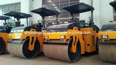 Double Drum Vibratory (Oscillatory) Mini Roller Compactor Yzc6 (YZDC6)