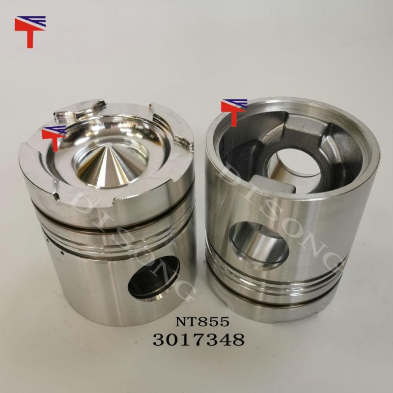 High-Performance Diesel Engine Engineering Machinery Parts Piston 3017348 for Engine Parts Nt855 Generator Set