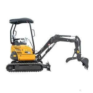 Rhinoceros Mini Hydraulic Excavator for Sale Xn18 1700kg China Minibagger