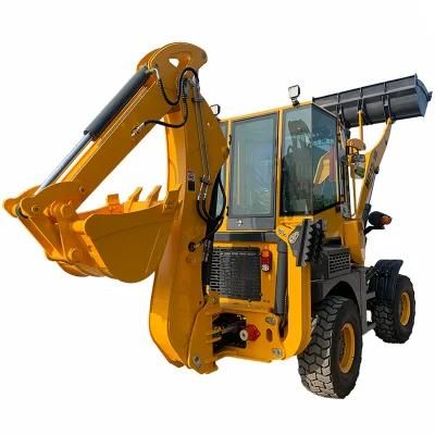 Multi-Purpose Agricultural 1.6ton Mr45-16 Mini Loader Backhoe for Farm