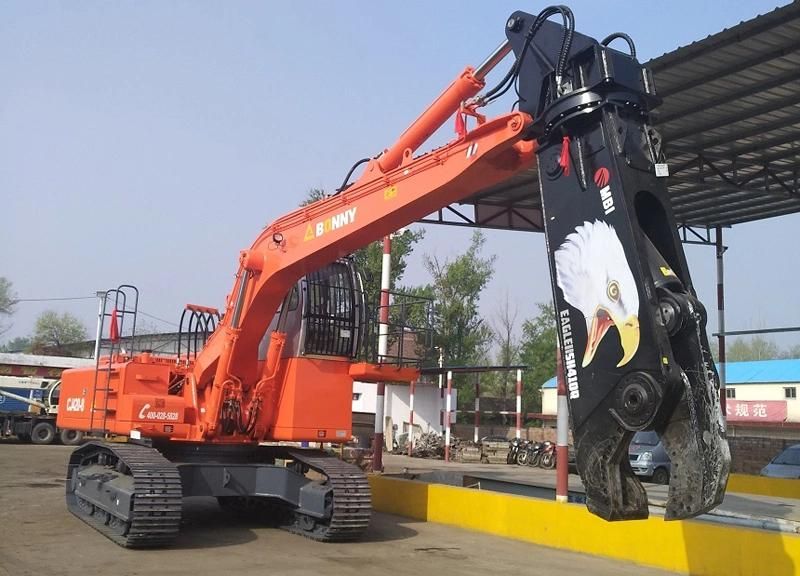 BONNY New CJ420-8 42ton Crawler Hydraulic Dismantling Machine for Scrap Cars Waste Automobile Scrapped Vehicle
