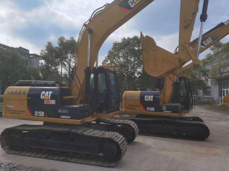 Second Hand Used Hydraulic Crawler Excavators Mini Excavator Condition Cat 315dl Earth Moving Backhoe Cat 312, 313, 315, 318 Digger Excavadora Usada Excavatrice