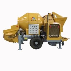 Factory Directly Supply Pumpcrete with Concrete Mixer for Construction Work