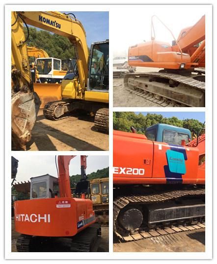 Original Working Excavator Komatsu PC78us with Blade and Quick Coupler