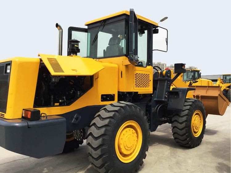 Front End Small 3ton Wheel Loader Price with Rock Bucket Cdm833