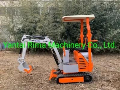 Small Crawler Excavator with Compact Structure and Strong Design