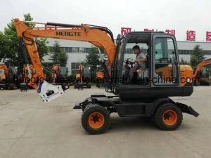 7 Ton Wheel Excavator Multi Function