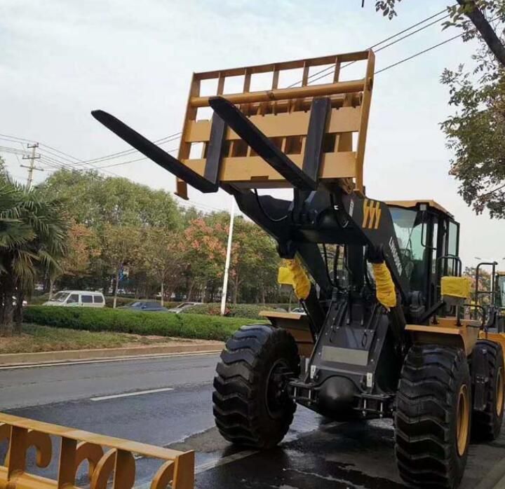 Big Size Wheel Loader Attachment 5 Ton Pallet Fork for Sale