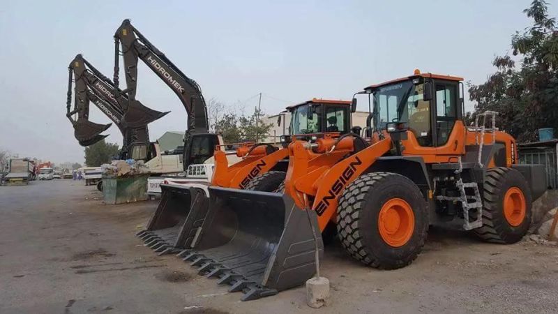 Chinese Wheel Loader Ensign Brand Yx635 with Joystick