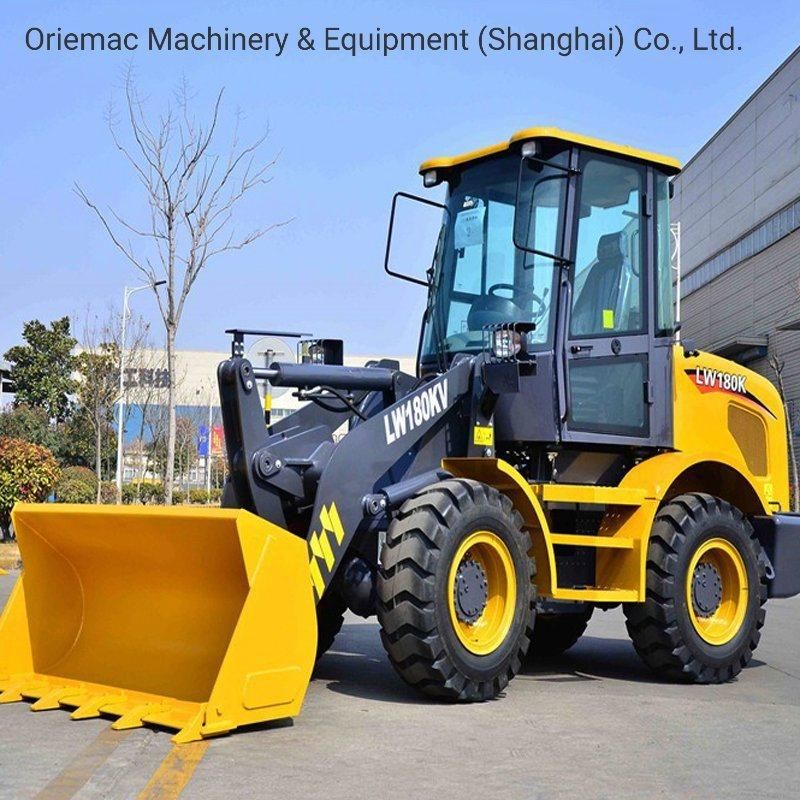 Chinese Mini 1.8ton Wheel Loader Lw180kv Small Front Loader on Sale