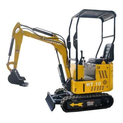 Made in China Towable Mini Excavator Crawler Digger Machine for Sale